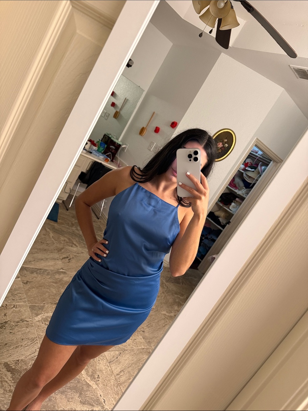 Elegant Blue Dress